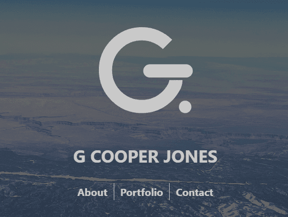 GCooperJones Website